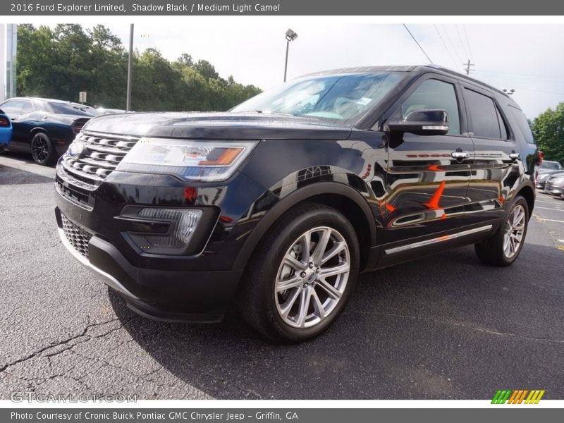 Shadow Black / Medium Light Camel 2016 Ford Explorer Limited