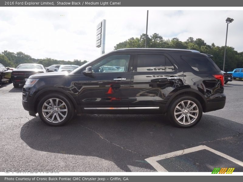 Shadow Black / Medium Light Camel 2016 Ford Explorer Limited