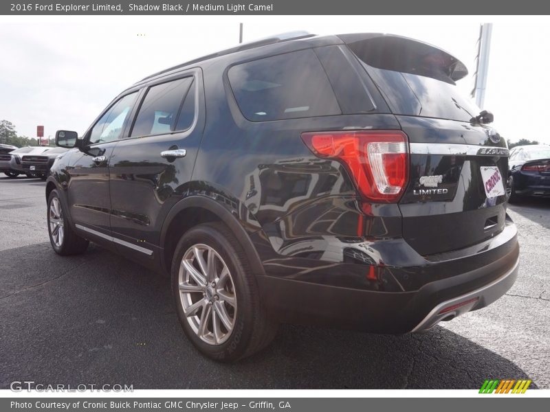 Shadow Black / Medium Light Camel 2016 Ford Explorer Limited