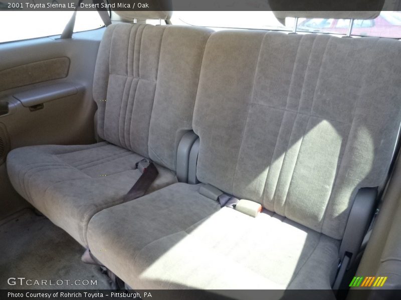 Desert Sand Mica / Oak 2001 Toyota Sienna LE