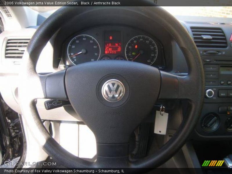 Black / Anthracite Black 2006 Volkswagen Jetta Value Edition Sedan