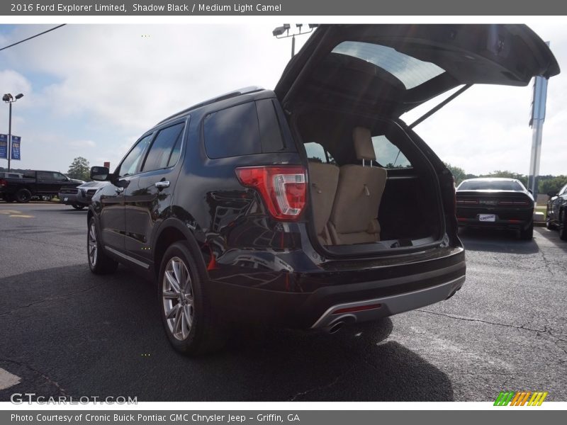 Shadow Black / Medium Light Camel 2016 Ford Explorer Limited