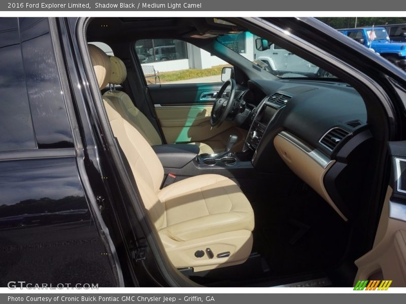 Shadow Black / Medium Light Camel 2016 Ford Explorer Limited