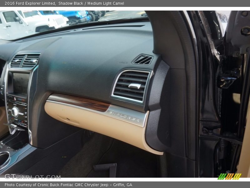 Shadow Black / Medium Light Camel 2016 Ford Explorer Limited