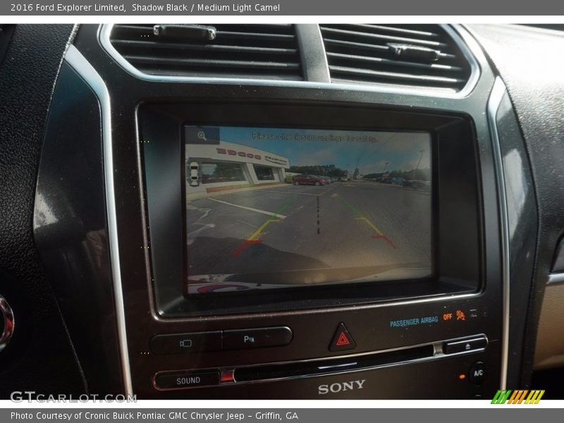 Shadow Black / Medium Light Camel 2016 Ford Explorer Limited