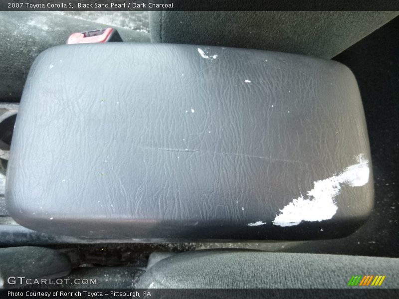 Black Sand Pearl / Dark Charcoal 2007 Toyota Corolla S