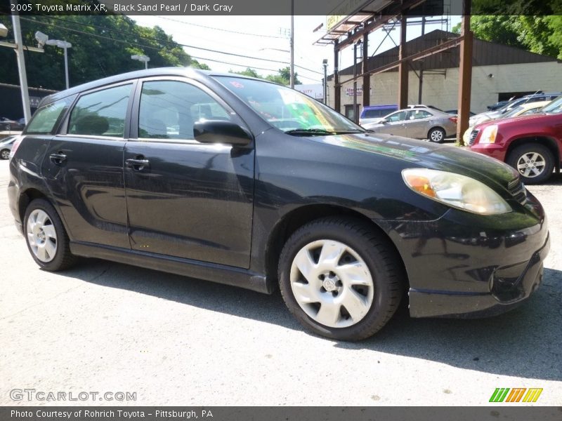 Black Sand Pearl / Dark Gray 2005 Toyota Matrix XR