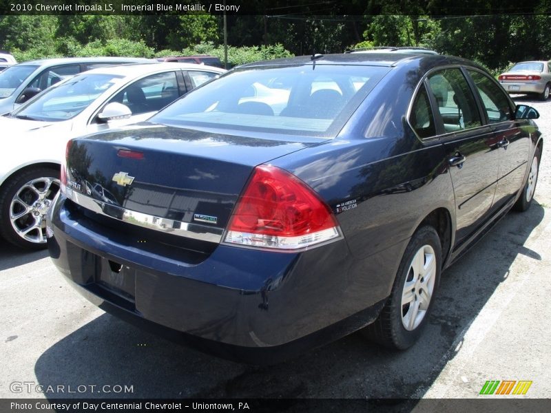 Imperial Blue Metallic / Ebony 2010 Chevrolet Impala LS