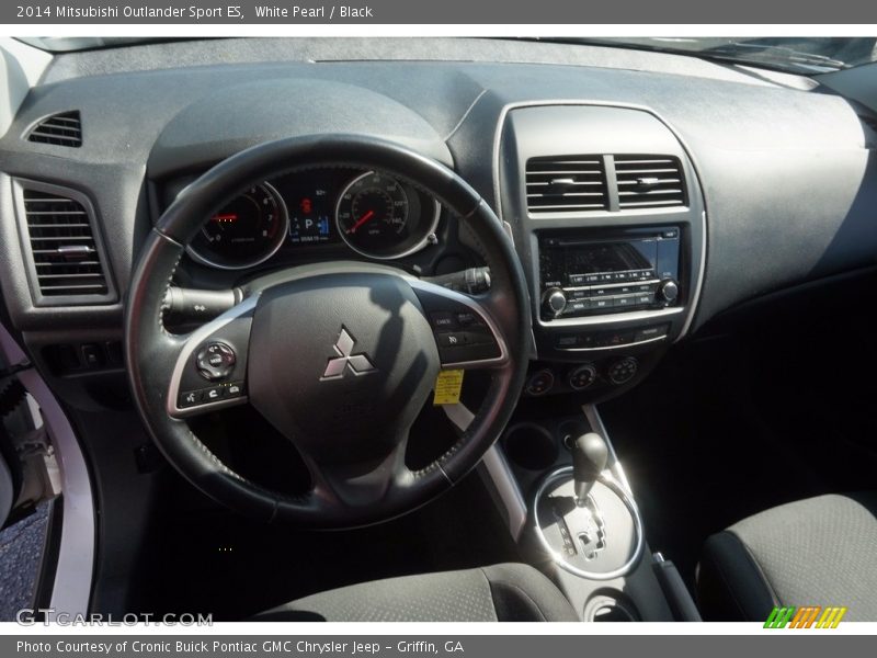 White Pearl / Black 2014 Mitsubishi Outlander Sport ES