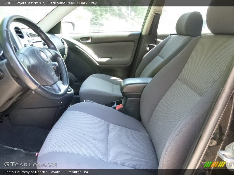 Black Sand Pearl / Dark Gray 2005 Toyota Matrix XR
