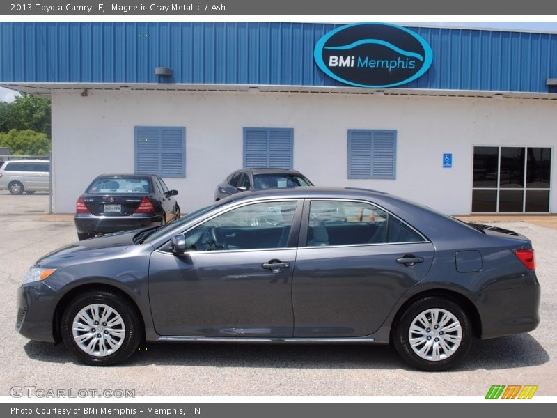 Magnetic Gray Metallic / Ash 2013 Toyota Camry LE