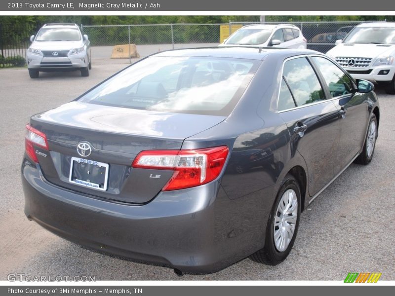 Magnetic Gray Metallic / Ash 2013 Toyota Camry LE