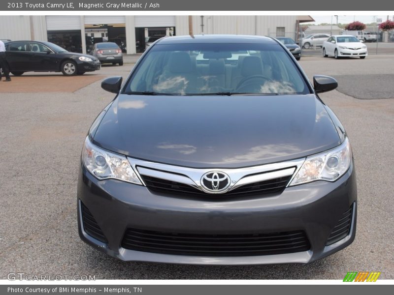 Magnetic Gray Metallic / Ash 2013 Toyota Camry LE