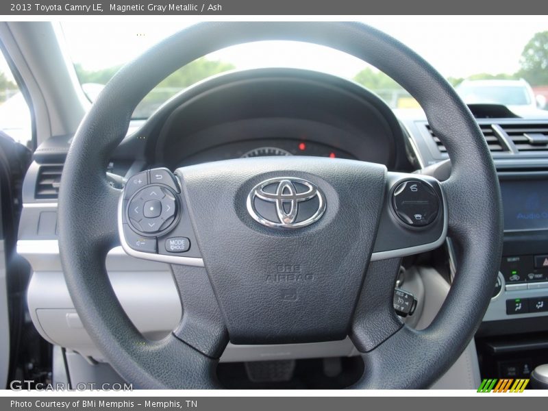 Magnetic Gray Metallic / Ash 2013 Toyota Camry LE