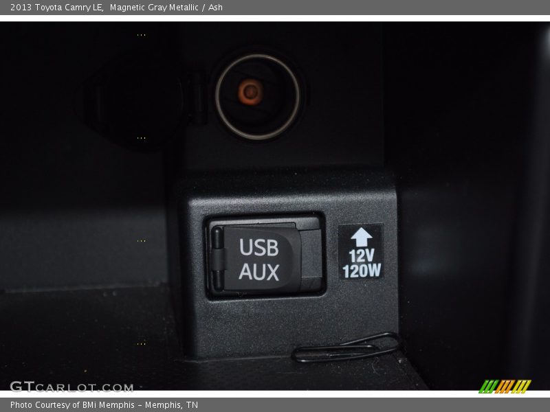 Magnetic Gray Metallic / Ash 2013 Toyota Camry LE