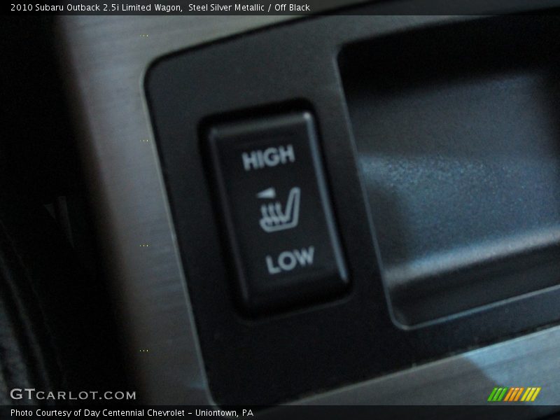 Steel Silver Metallic / Off Black 2010 Subaru Outback 2.5i Limited Wagon