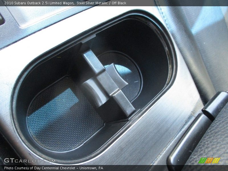 Steel Silver Metallic / Off Black 2010 Subaru Outback 2.5i Limited Wagon