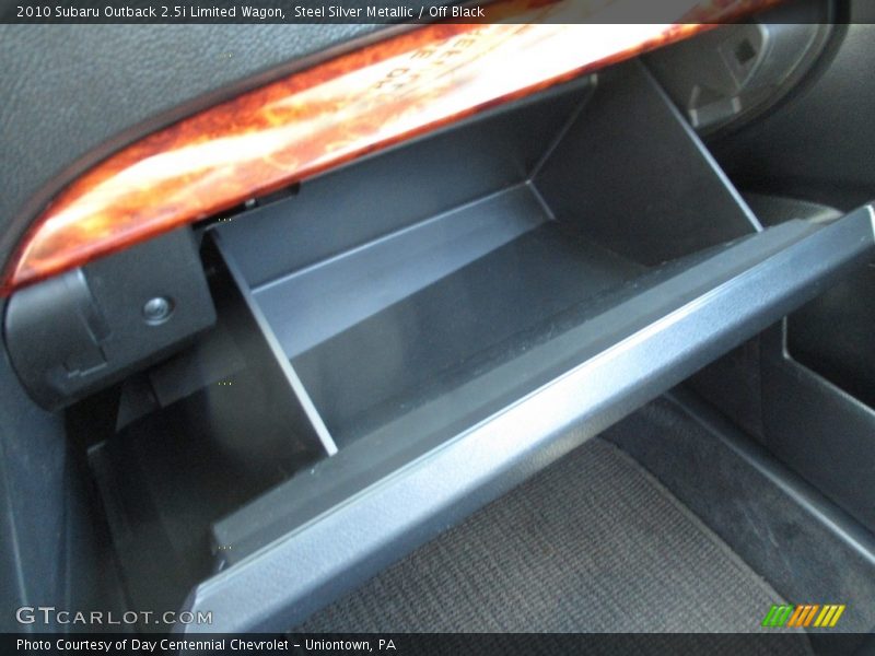 Steel Silver Metallic / Off Black 2010 Subaru Outback 2.5i Limited Wagon