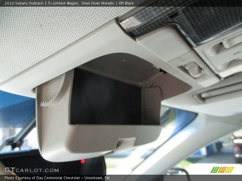 Steel Silver Metallic / Off Black 2010 Subaru Outback 2.5i Limited Wagon