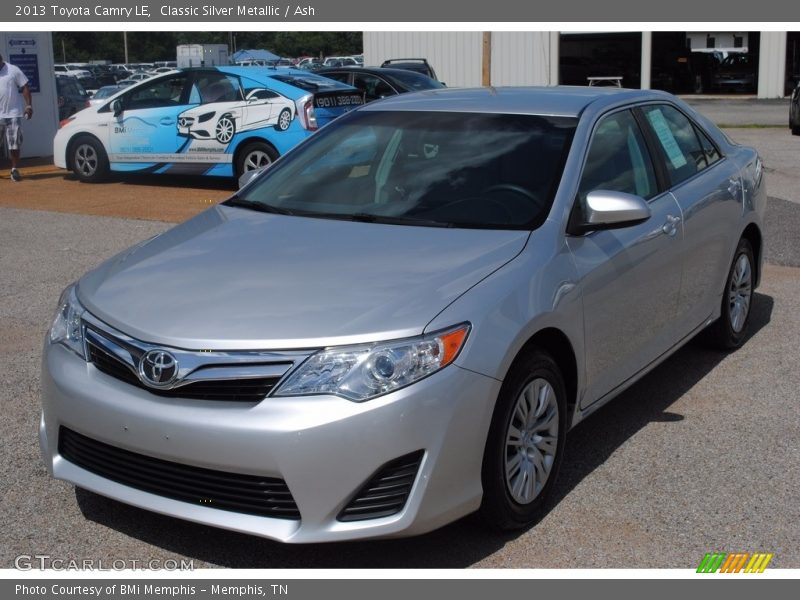 Classic Silver Metallic / Ash 2013 Toyota Camry LE