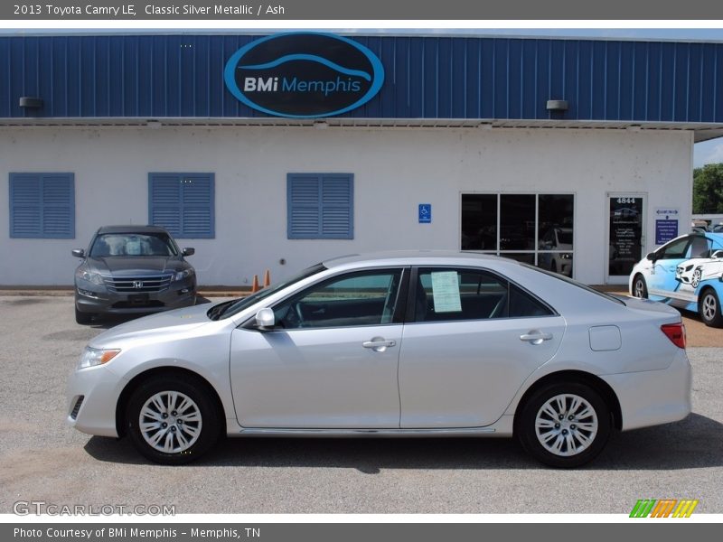Classic Silver Metallic / Ash 2013 Toyota Camry LE