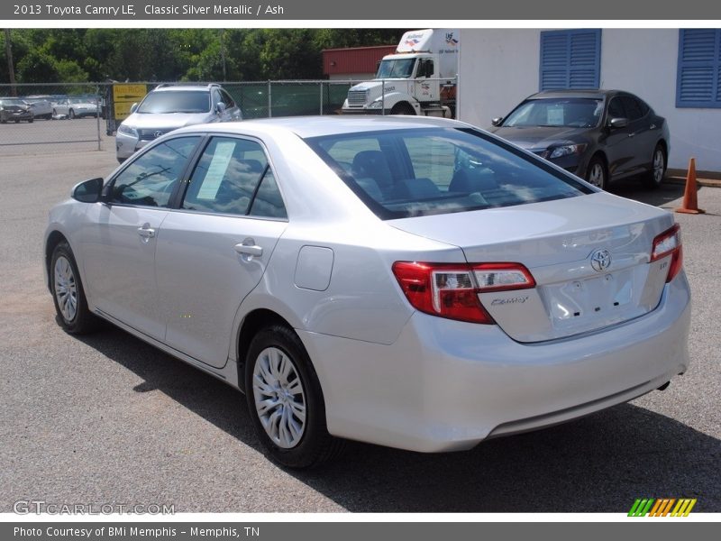 Classic Silver Metallic / Ash 2013 Toyota Camry LE