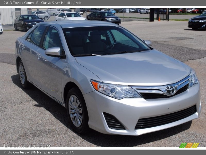 Classic Silver Metallic / Ash 2013 Toyota Camry LE