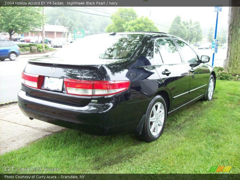 Nighthawk Black Pearl / Ivory 2004 Honda Accord EX V6 Sedan