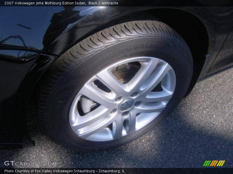 Black / Anthracite 2007 Volkswagen Jetta Wolfsburg Edition Sedan