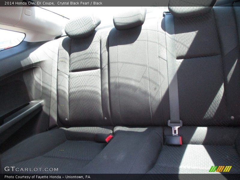 Crystal Black Pearl / Black 2014 Honda Civic EX Coupe