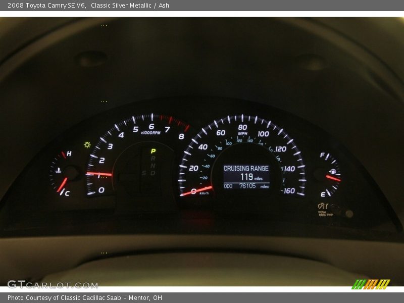 Classic Silver Metallic / Ash 2008 Toyota Camry SE V6