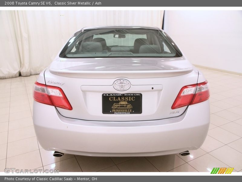 Classic Silver Metallic / Ash 2008 Toyota Camry SE V6