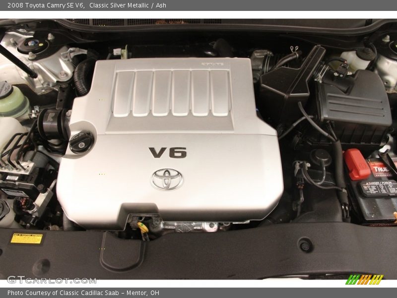 Classic Silver Metallic / Ash 2008 Toyota Camry SE V6