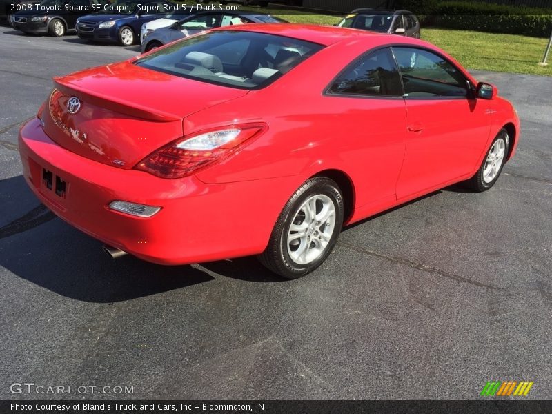 Super Red 5 / Dark Stone 2008 Toyota Solara SE Coupe