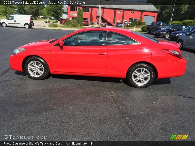 Super Red 5 / Dark Stone 2008 Toyota Solara SE Coupe