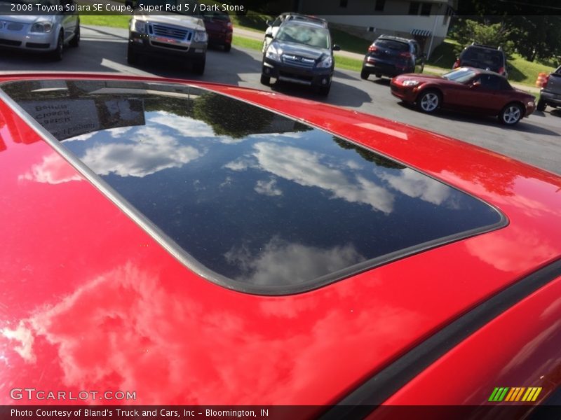 Super Red 5 / Dark Stone 2008 Toyota Solara SE Coupe