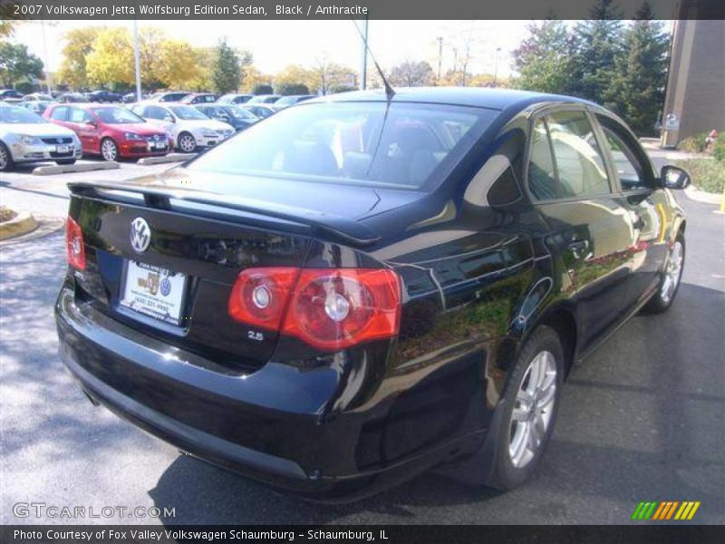 Black / Anthracite 2007 Volkswagen Jetta Wolfsburg Edition Sedan