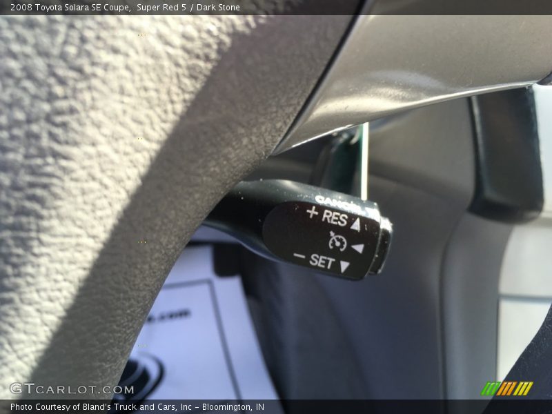 Super Red 5 / Dark Stone 2008 Toyota Solara SE Coupe