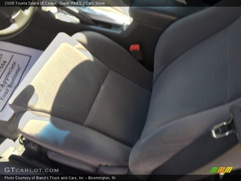 Super Red 5 / Dark Stone 2008 Toyota Solara SE Coupe