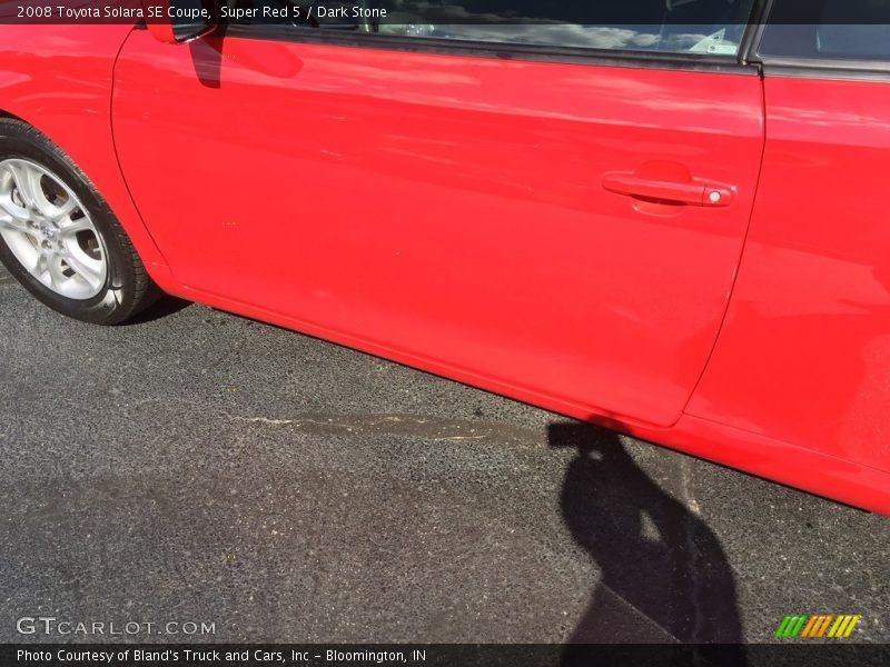 Super Red 5 / Dark Stone 2008 Toyota Solara SE Coupe