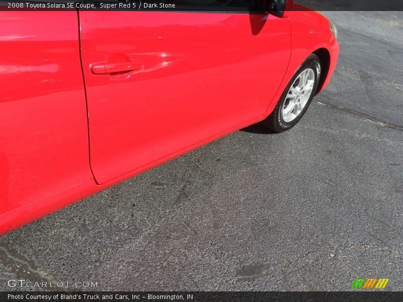 Super Red 5 / Dark Stone 2008 Toyota Solara SE Coupe