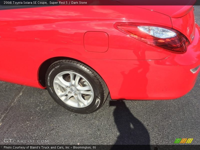 Super Red 5 / Dark Stone 2008 Toyota Solara SE Coupe