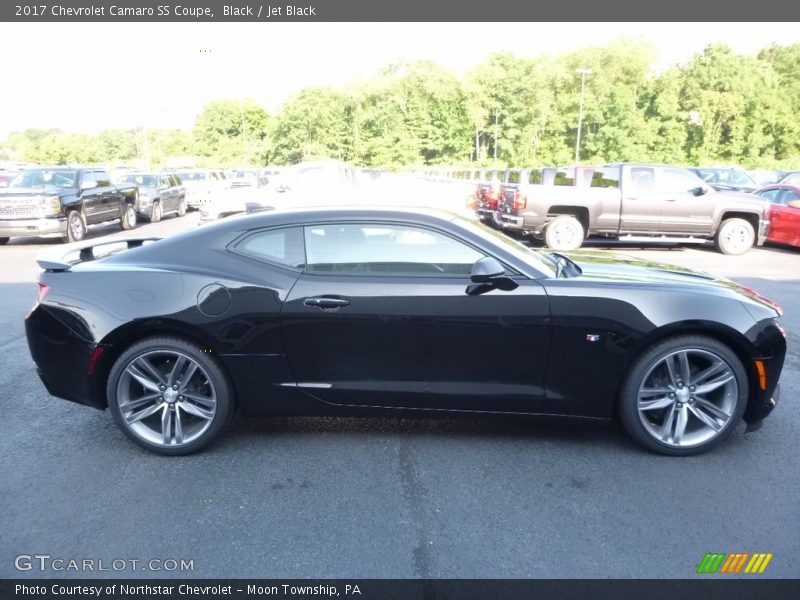 Black / Jet Black 2017 Chevrolet Camaro SS Coupe