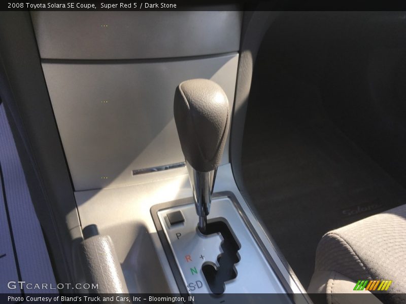 Super Red 5 / Dark Stone 2008 Toyota Solara SE Coupe