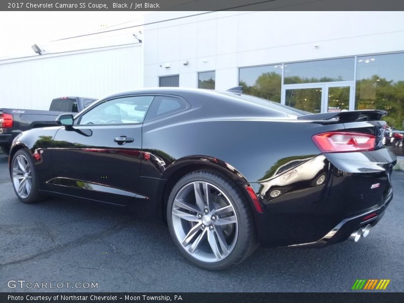 Black / Jet Black 2017 Chevrolet Camaro SS Coupe