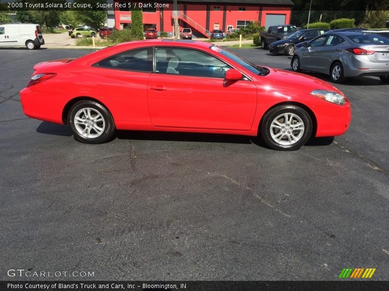 Super Red 5 / Dark Stone 2008 Toyota Solara SE Coupe