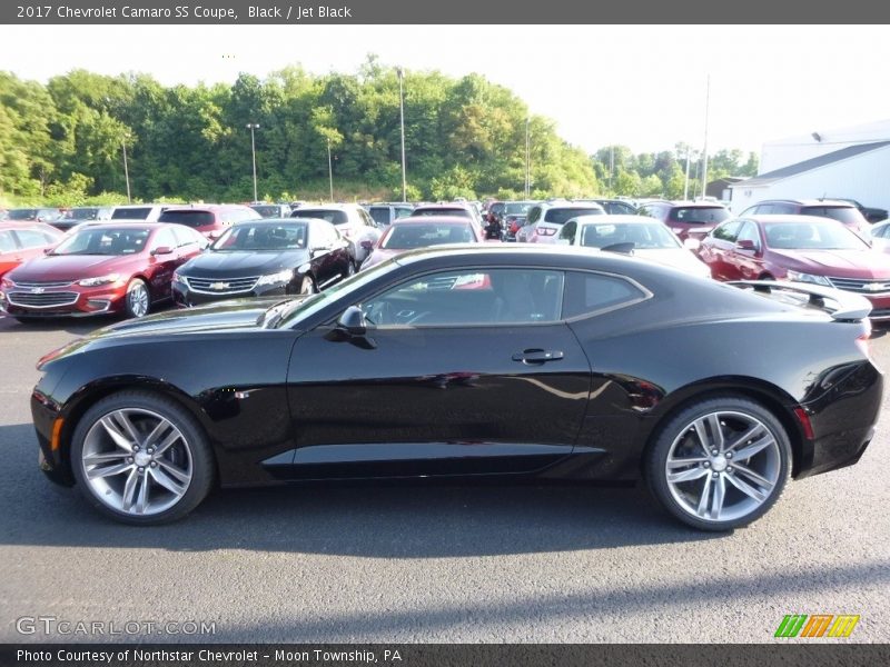 Black / Jet Black 2017 Chevrolet Camaro SS Coupe