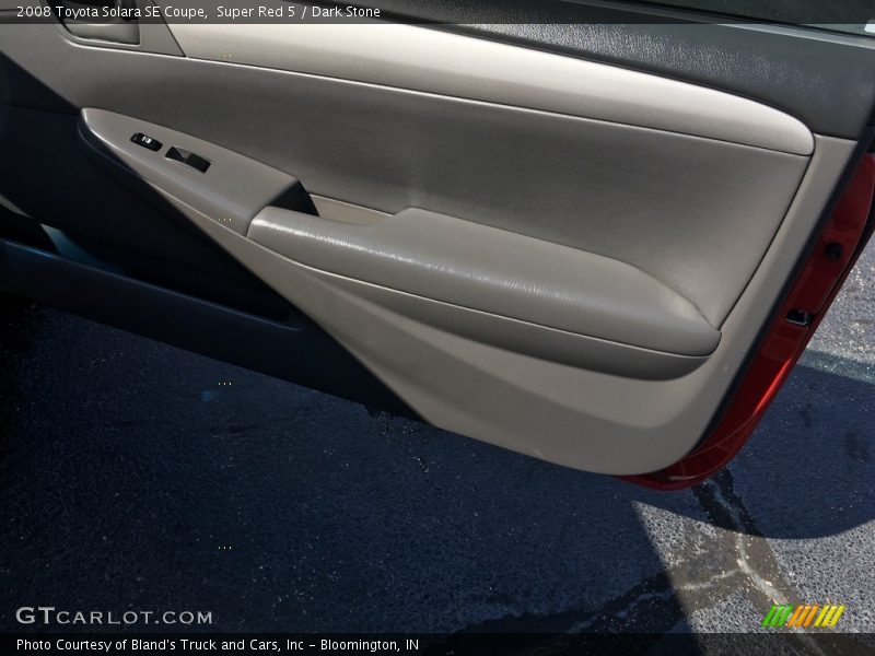 Super Red 5 / Dark Stone 2008 Toyota Solara SE Coupe