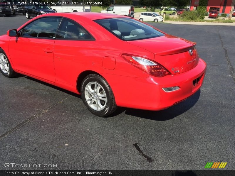 Super Red 5 / Dark Stone 2008 Toyota Solara SE Coupe