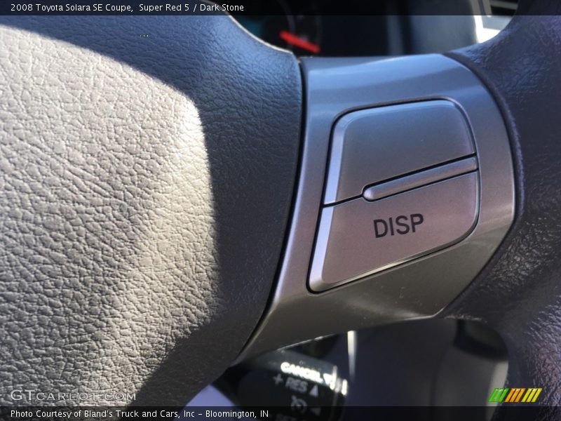 Super Red 5 / Dark Stone 2008 Toyota Solara SE Coupe